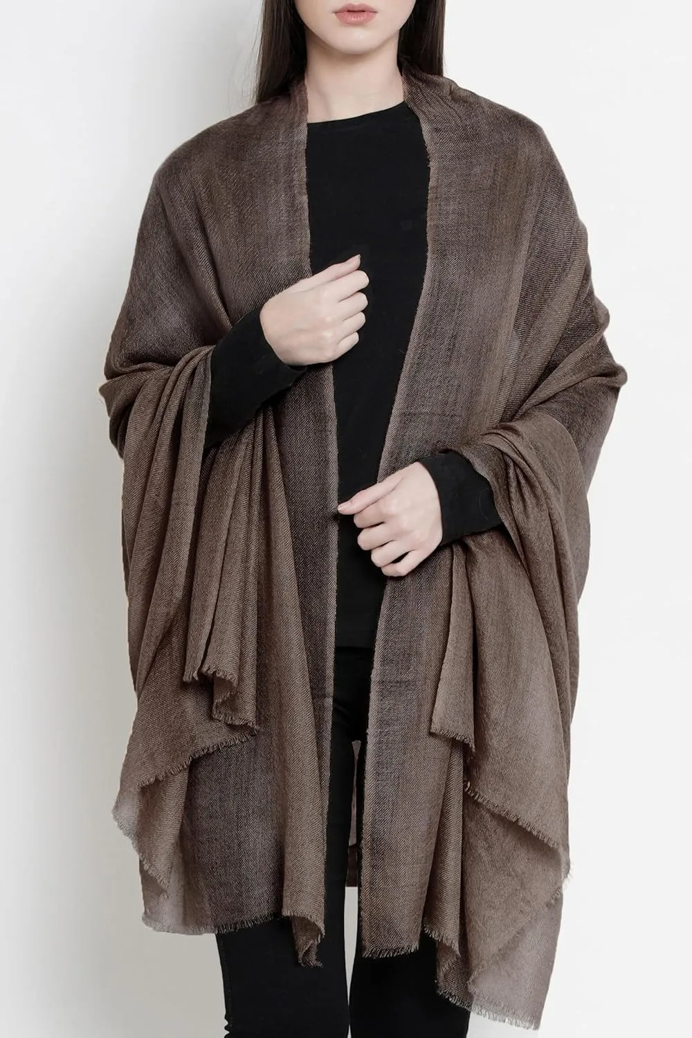 100% Handmade Cashmere Scarf MI Kashmir (Gift Box) Large Warm Pashmina Women Men AW