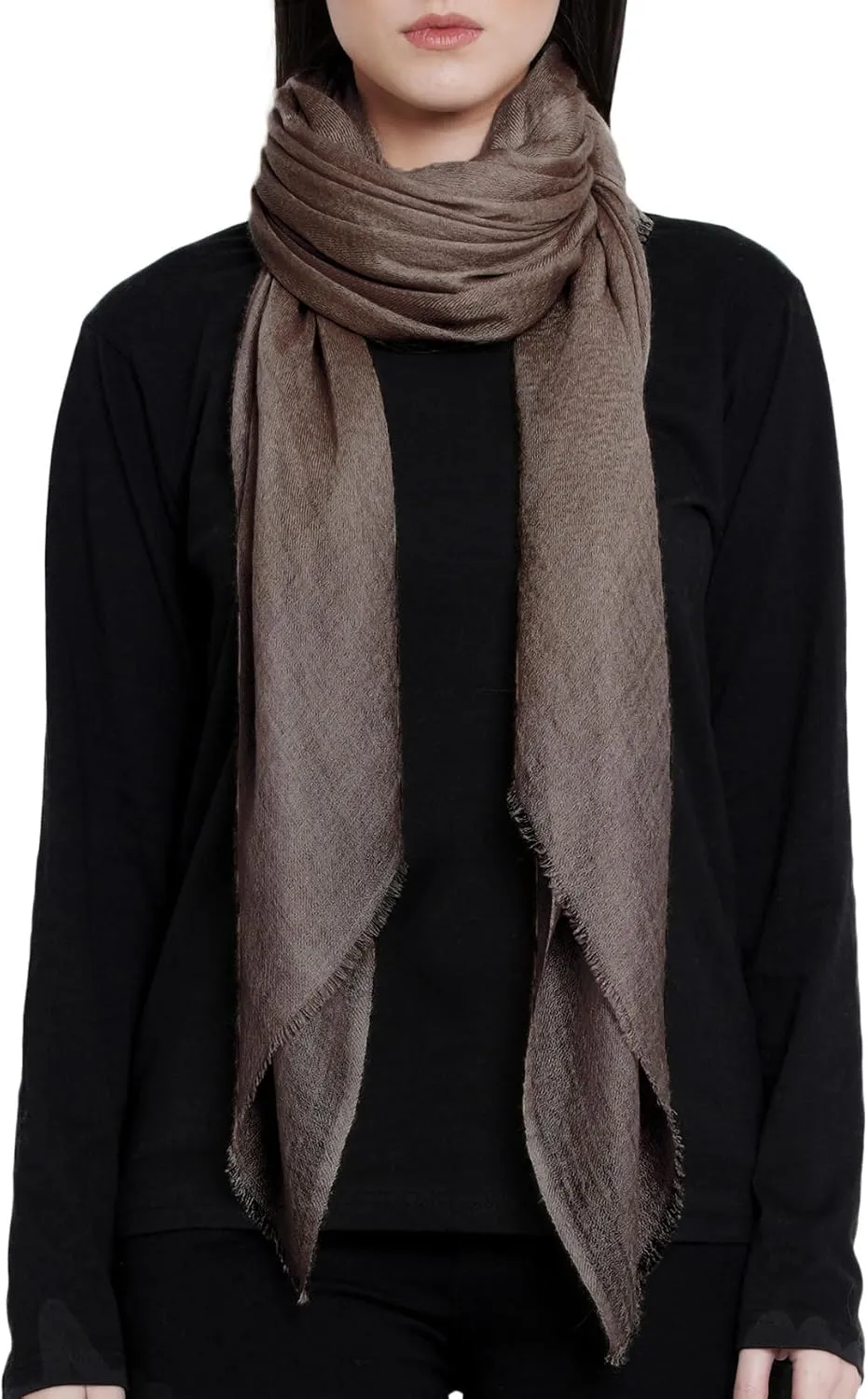 100% Handmade Cashmere Scarf MI Kashmir (Gift Box) Large Warm Pashmina Women Men AW