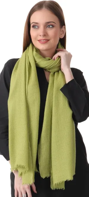 100% PURE CASHMERE 2PLY SCARF/STOLE, HERRINGBONE SUPER SOFT, THICK, LIGHTWEIGHT, PASHMINA