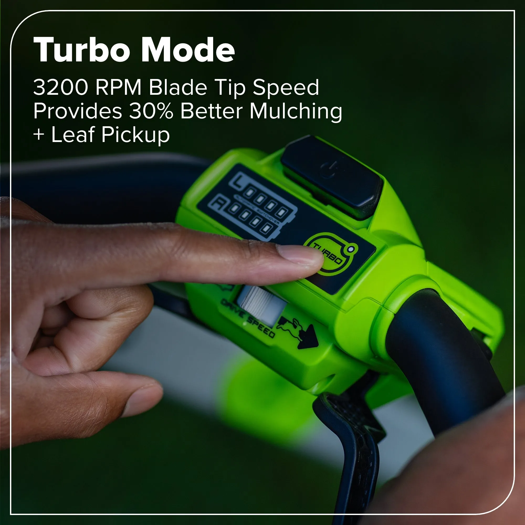60V 25" Cordless Battery Self-Propelled Mower w/ (2) 4.0Ah Batteries and 6A Dual Port Rapid Charger