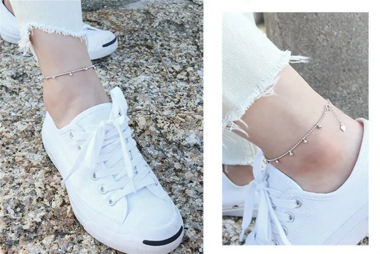 925 Sterling Silver Anklet bracelet