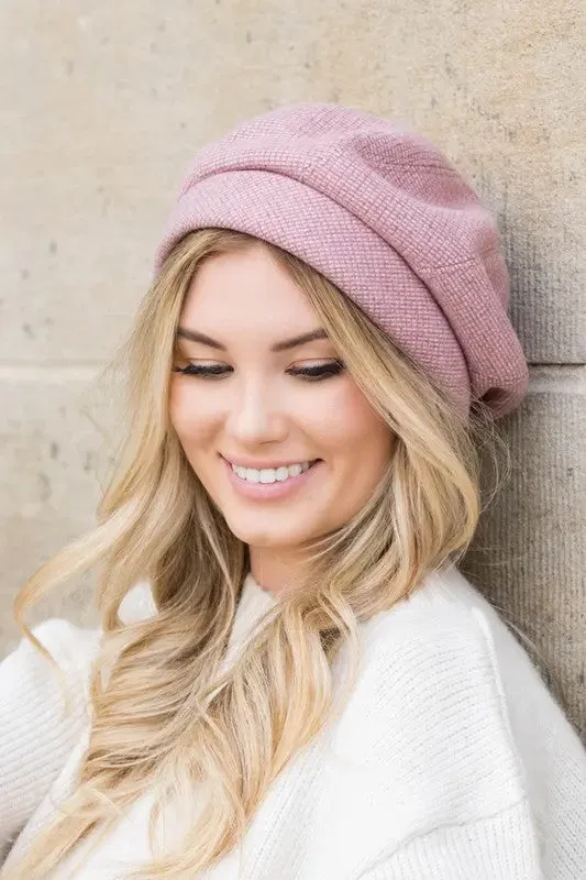 Aili's Corner Fold Over Beret