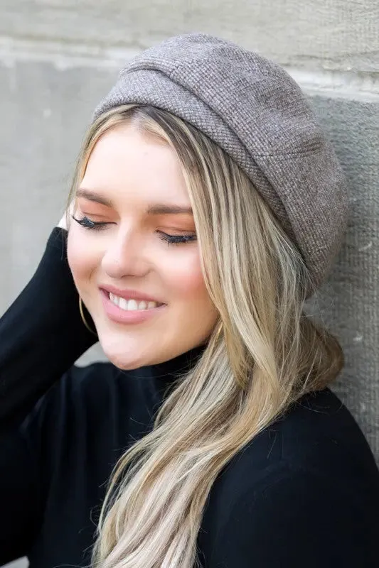 Aili's Corner Fold Over Beret