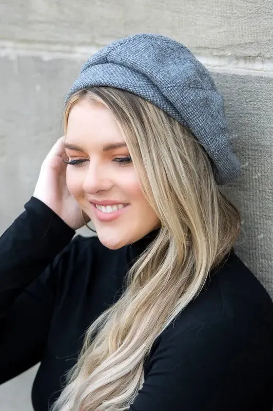 Aili's Corner Fold Over Beret