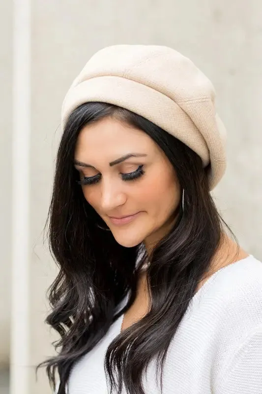 Aili's Corner Fold Over Beret