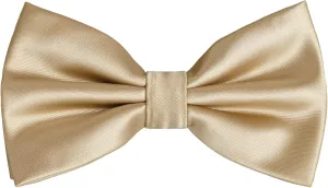 Alizeal Pre-tied Adjustable Bow Tie for Men Formal Solid Tuxedo Bow Tie