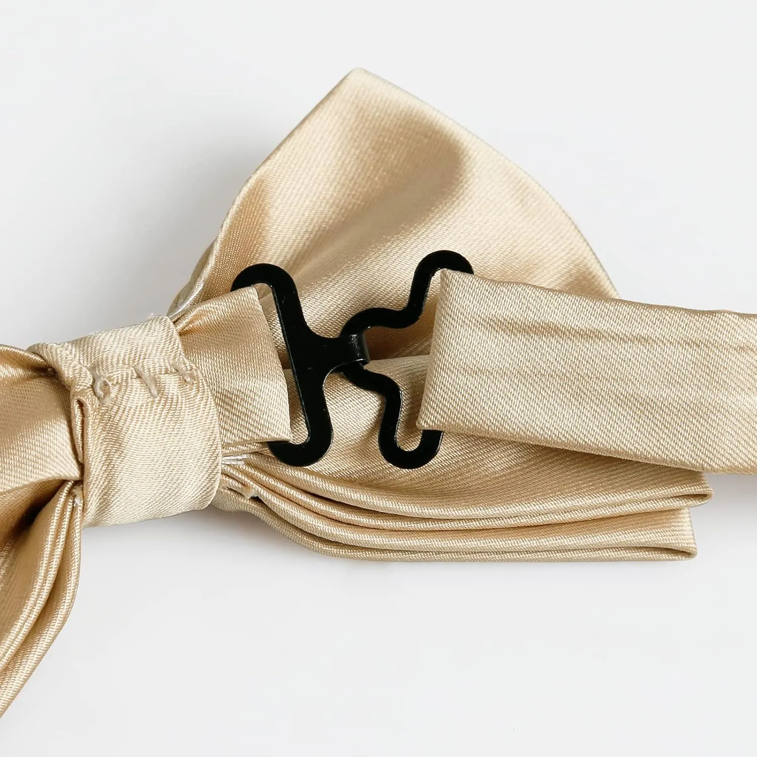 Alizeal Pre-tied Adjustable Bow Tie for Men Formal Solid Tuxedo Bow Tie