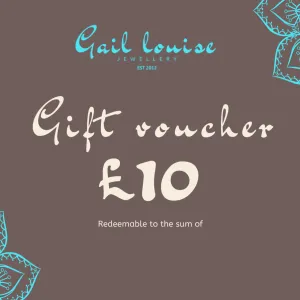 Available now - Gail Louise Jewellery gift voucher
