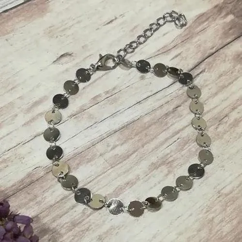 Boho 2pc Moon Beaded Anklet Ankle Bracelet