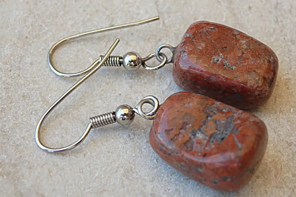 Breciated Jasper Earrings