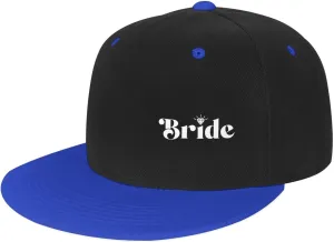 Bride Hat Funny Snapback Flat Brim Bill Hip Hop Baseball Cap Women Men Gift