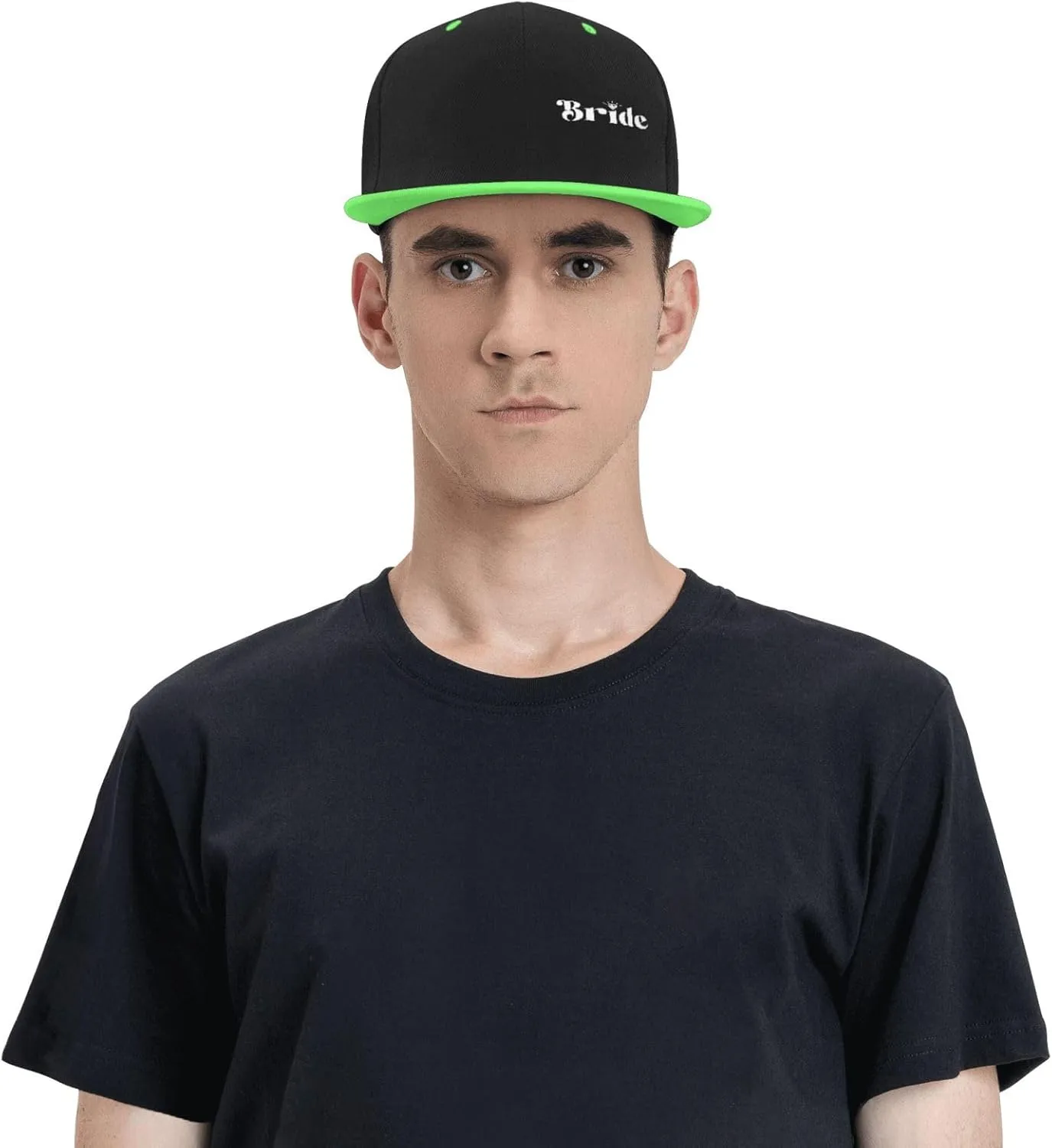 Bride Hat Funny Snapback Flat Brim Bill Hip Hop Baseball Cap Women Men Gift