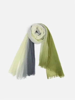 EP YAYING Gradient Water-Soluble Cashmere Scarf