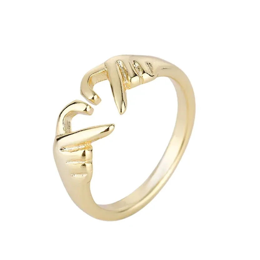 Funki Buys | Rings | Women's Love Heart Hand Gesture Ring