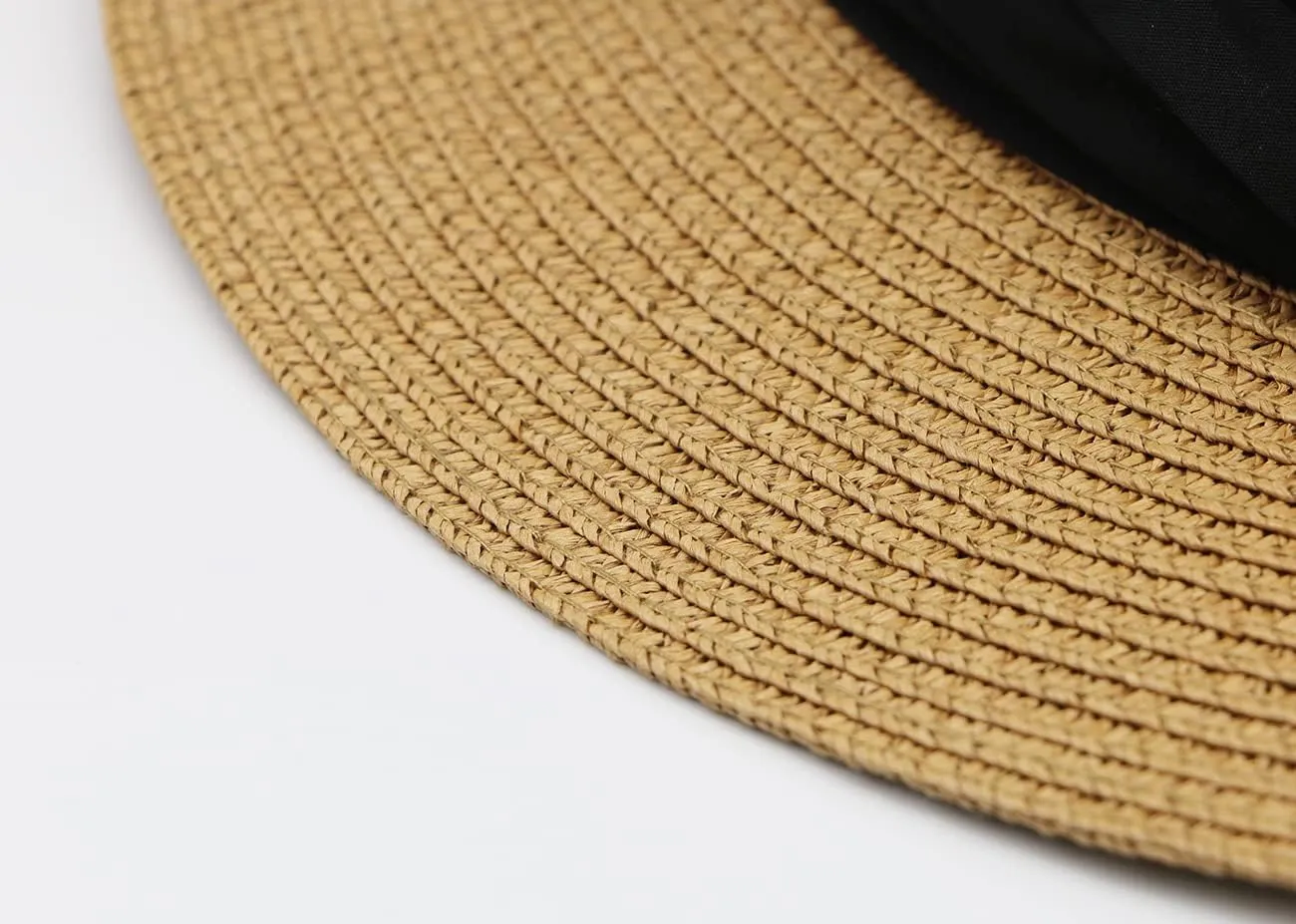 Girls Floppy-Straw-Hat Wide Brim Summer-Beach-Sun-Hat Packable Panama Hat for Kids 9-18 Years