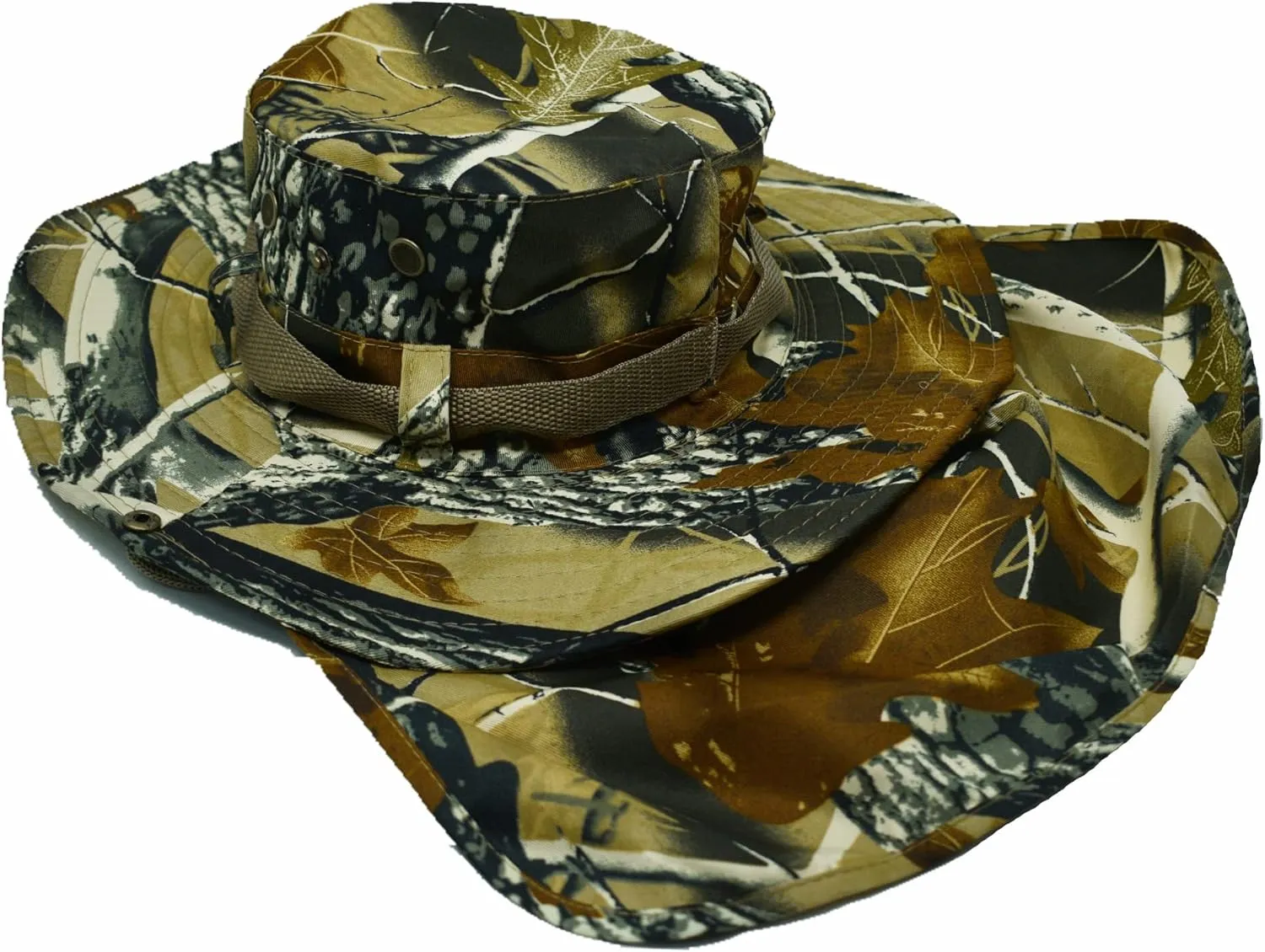 Glory Max Bucket Boonie Hat with Neck Flap Cover Sun Safari Wide Brim Fishing Garden Hiking Cap