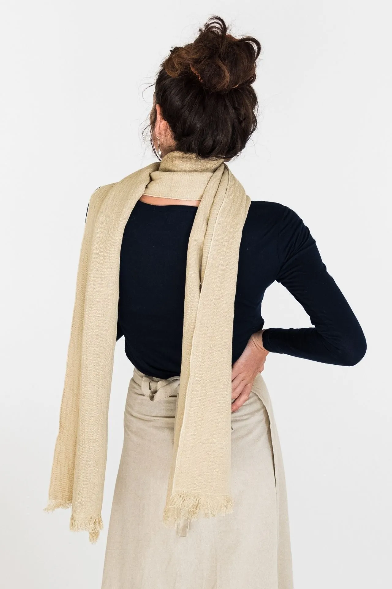 Hemp   Cotton Scarf