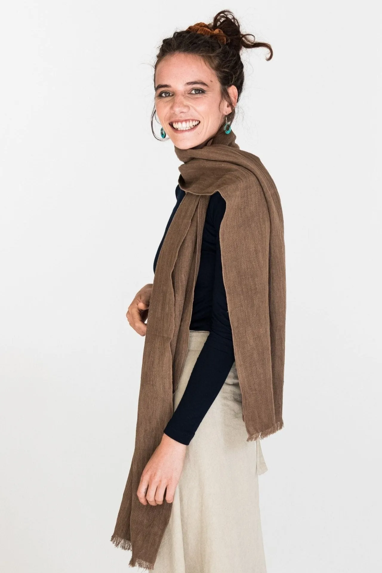 Hemp   Cotton Scarf