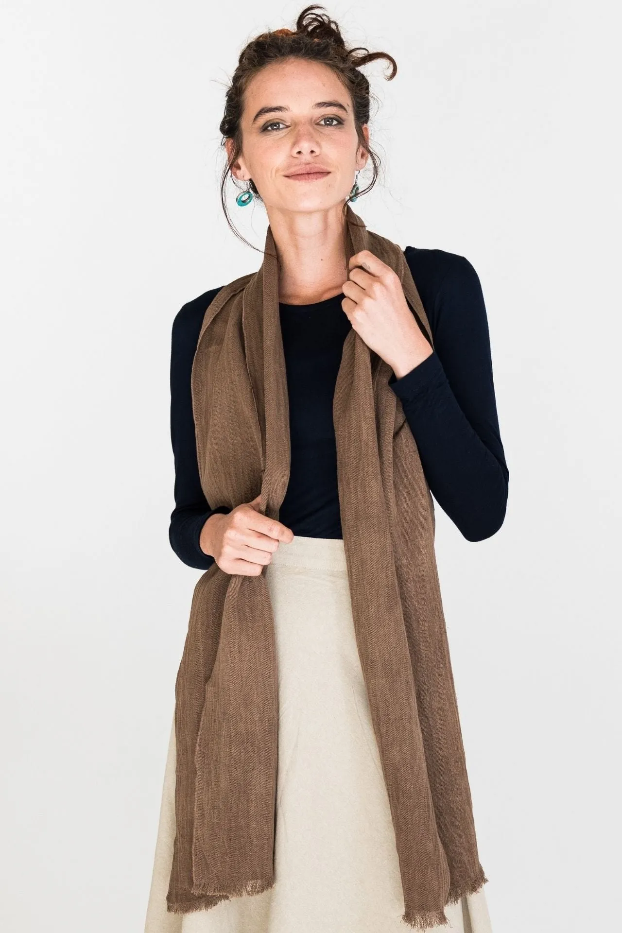 Hemp   Cotton Scarf