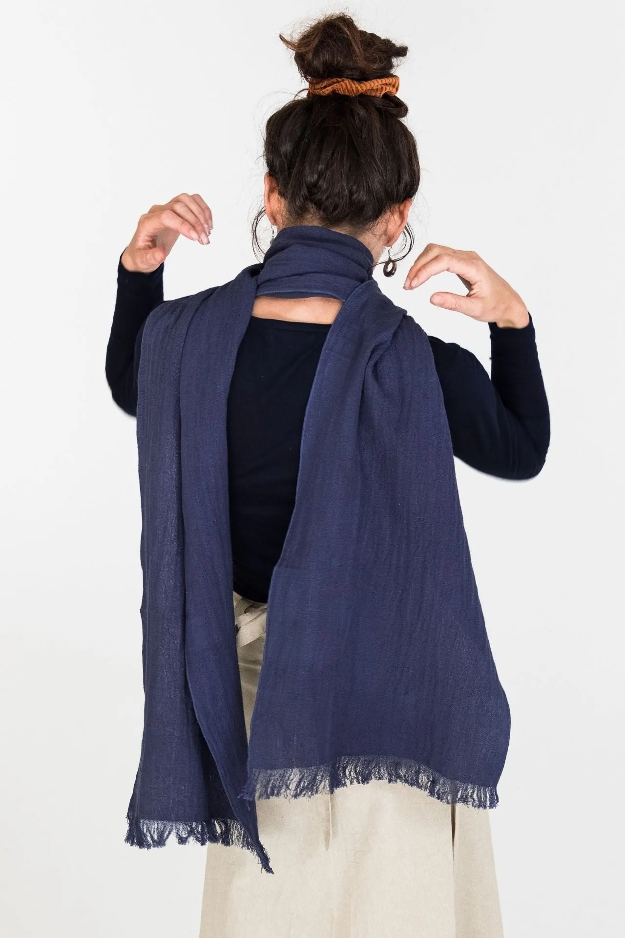 Hemp   Cotton Scarf