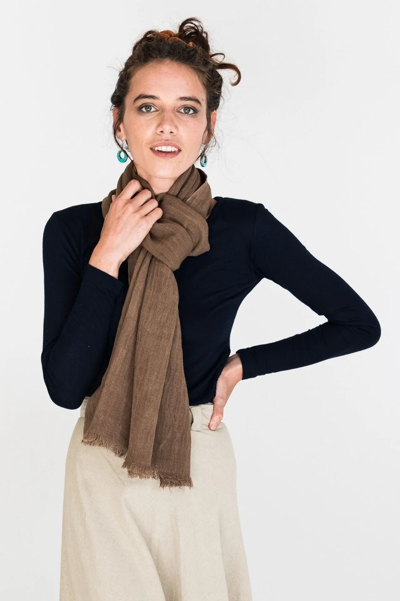 Hemp   Cotton Scarf