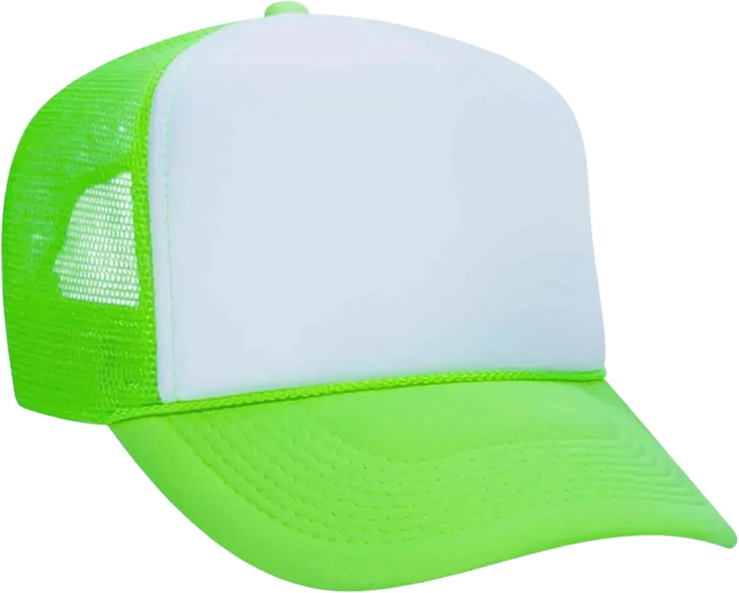 It's Lake Time Summer Classic 5 Panel Foam Front Mesh Snap Back Trucker Hat