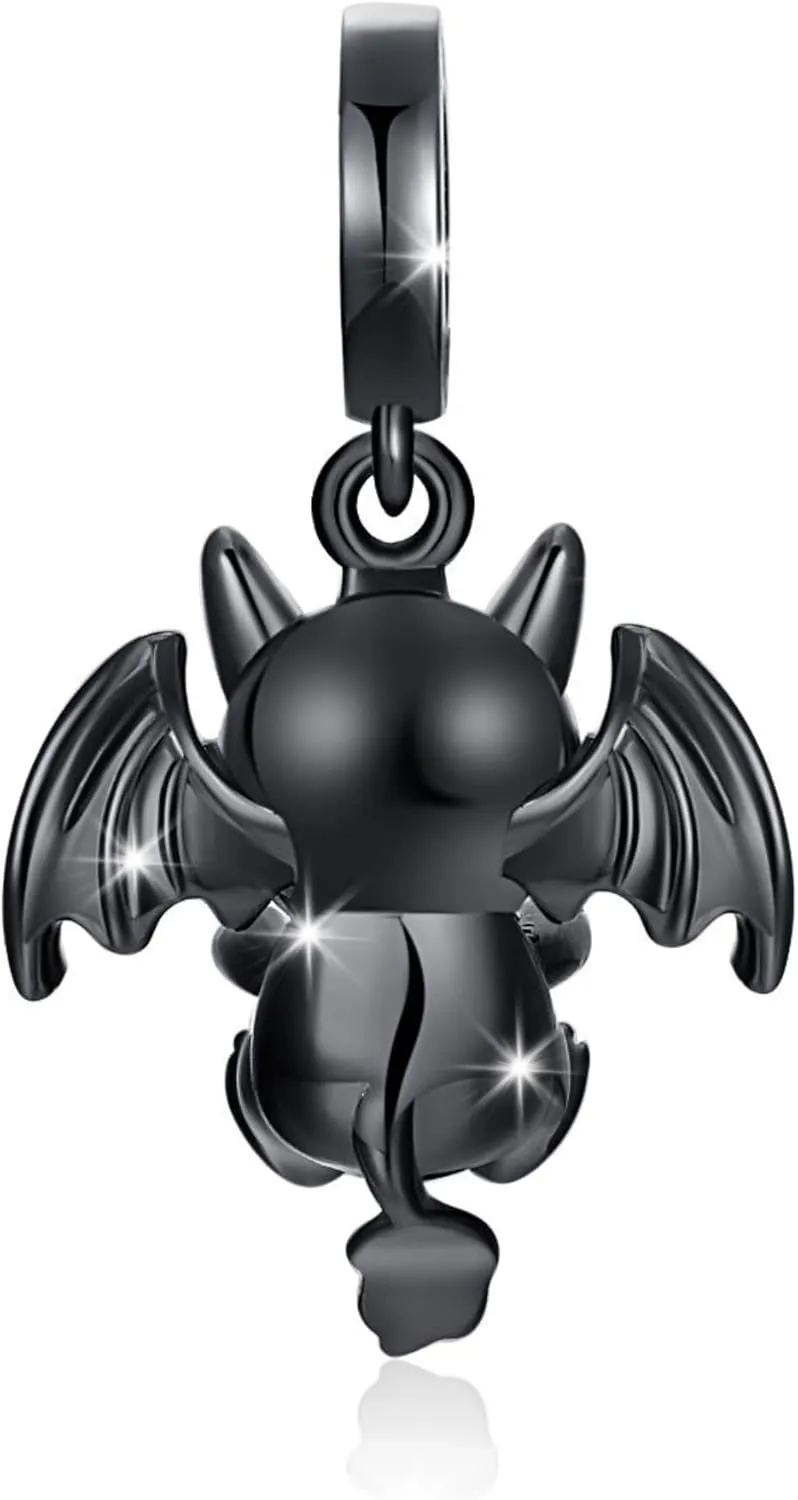 JAHN 925 Sterling Silver Halloween Charms Compatible with Pandora Charms for Bracelets and Necklaces