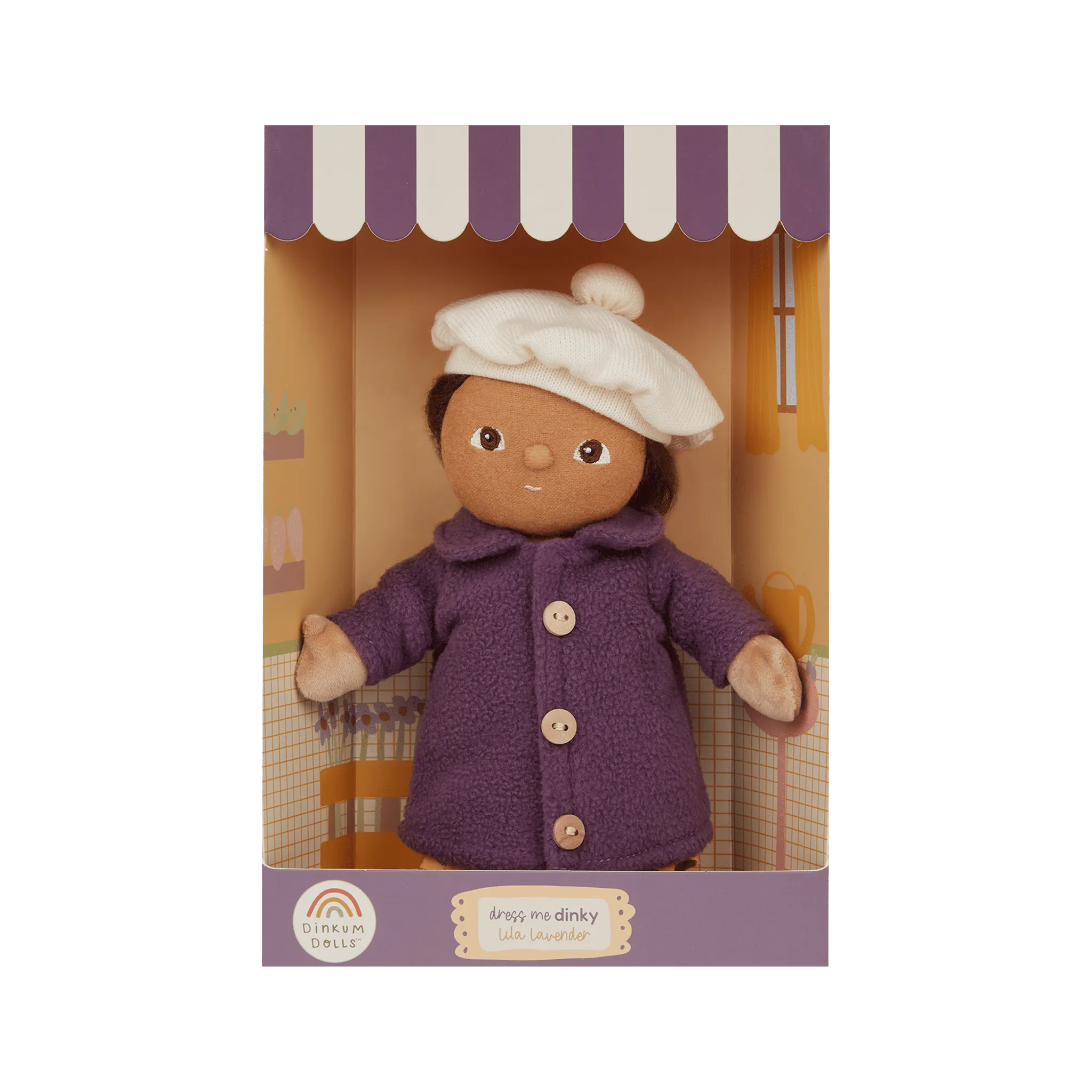Olli Ella Dress Me Dinky - Lila Lavender