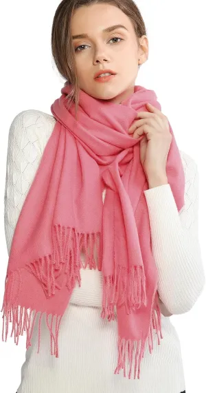 RIIQIICHY Scarfs for Women Fall Winter Pashmina Shawls and Wraps for Evening Dresses Wedding Shawl Blanket Scarves