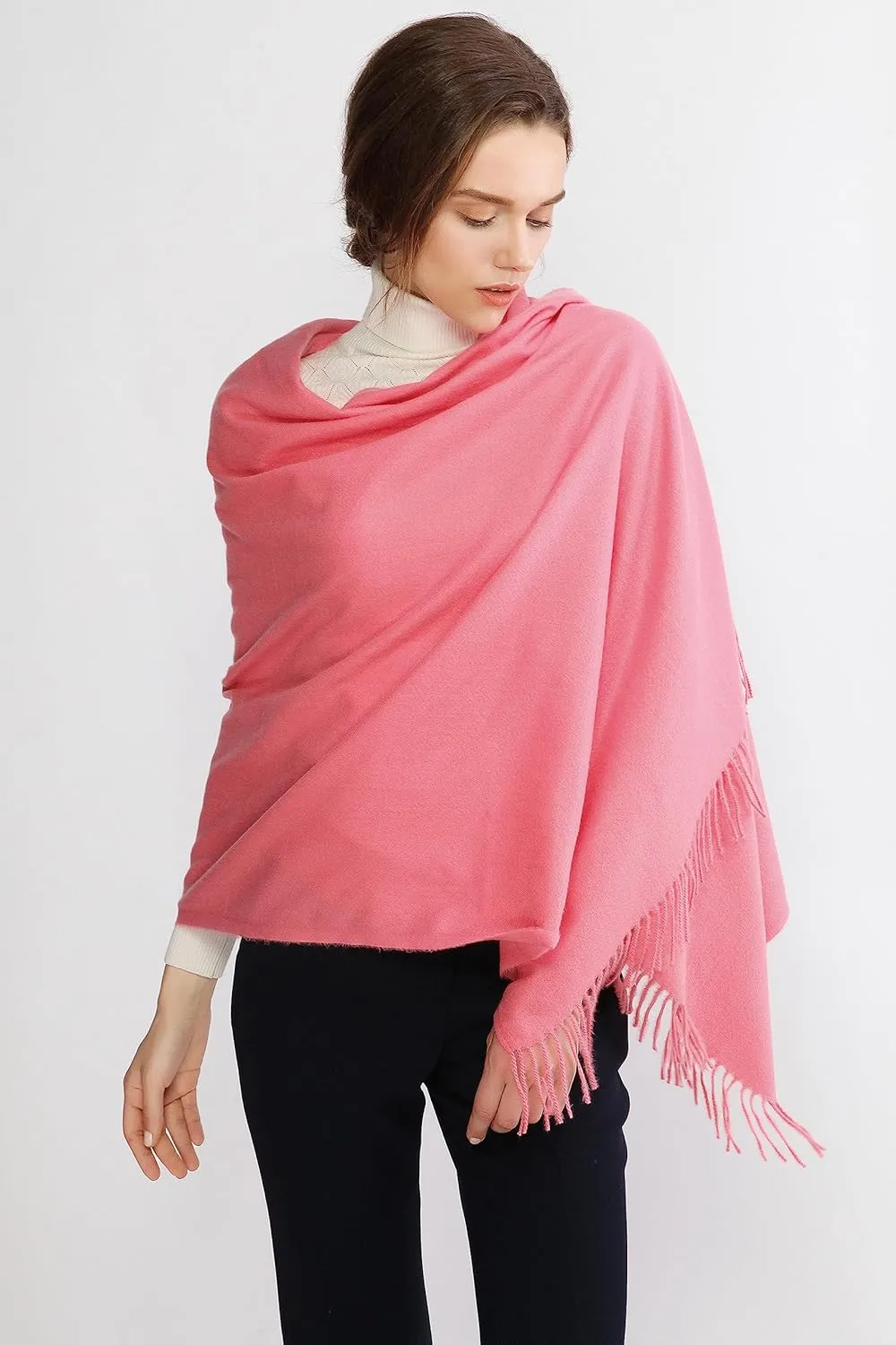 RIIQIICHY Scarfs for Women Fall Winter Pashmina Shawls and Wraps for Evening Dresses Wedding Shawl Blanket Scarves