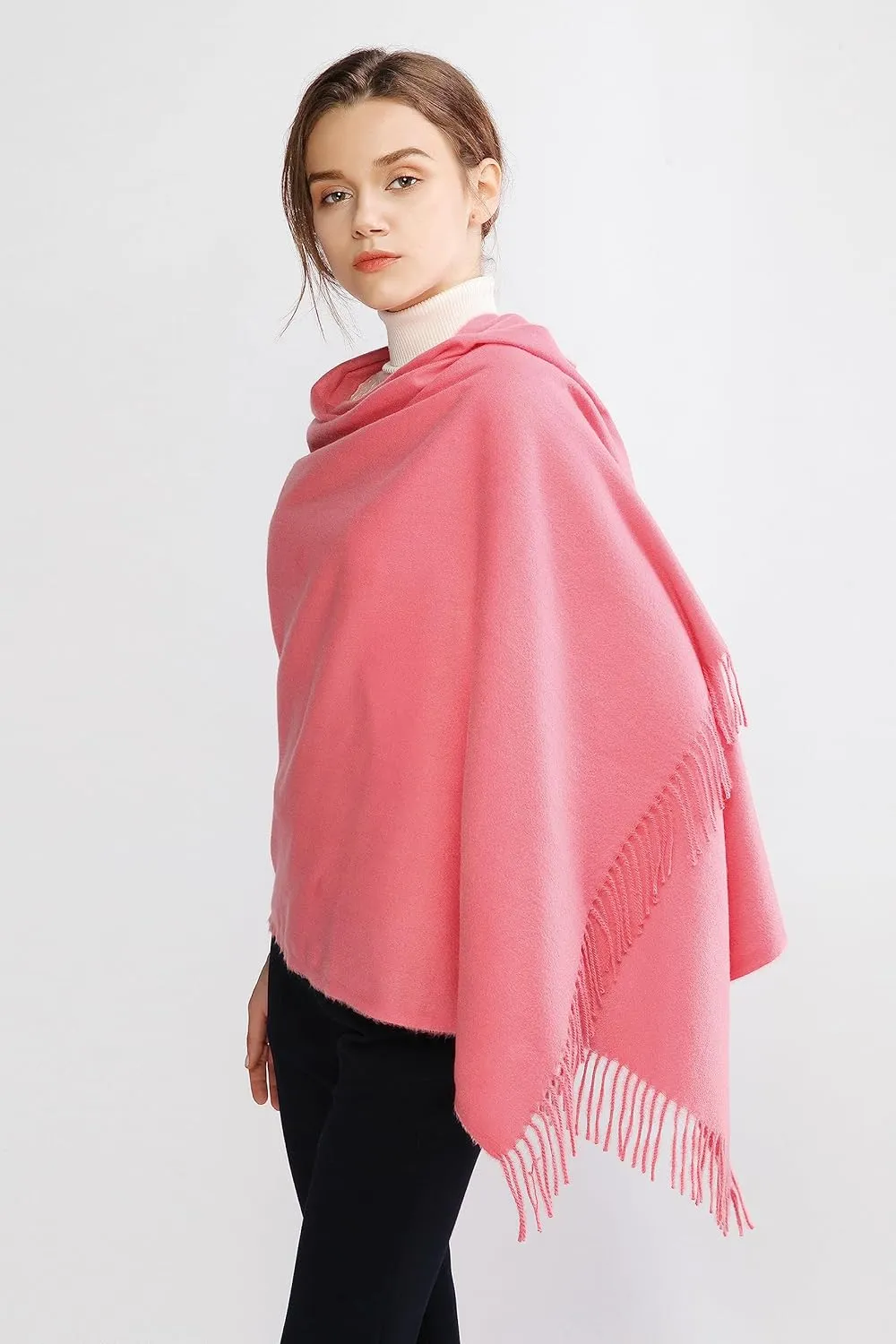 RIIQIICHY Scarfs for Women Fall Winter Pashmina Shawls and Wraps for Evening Dresses Wedding Shawl Blanket Scarves