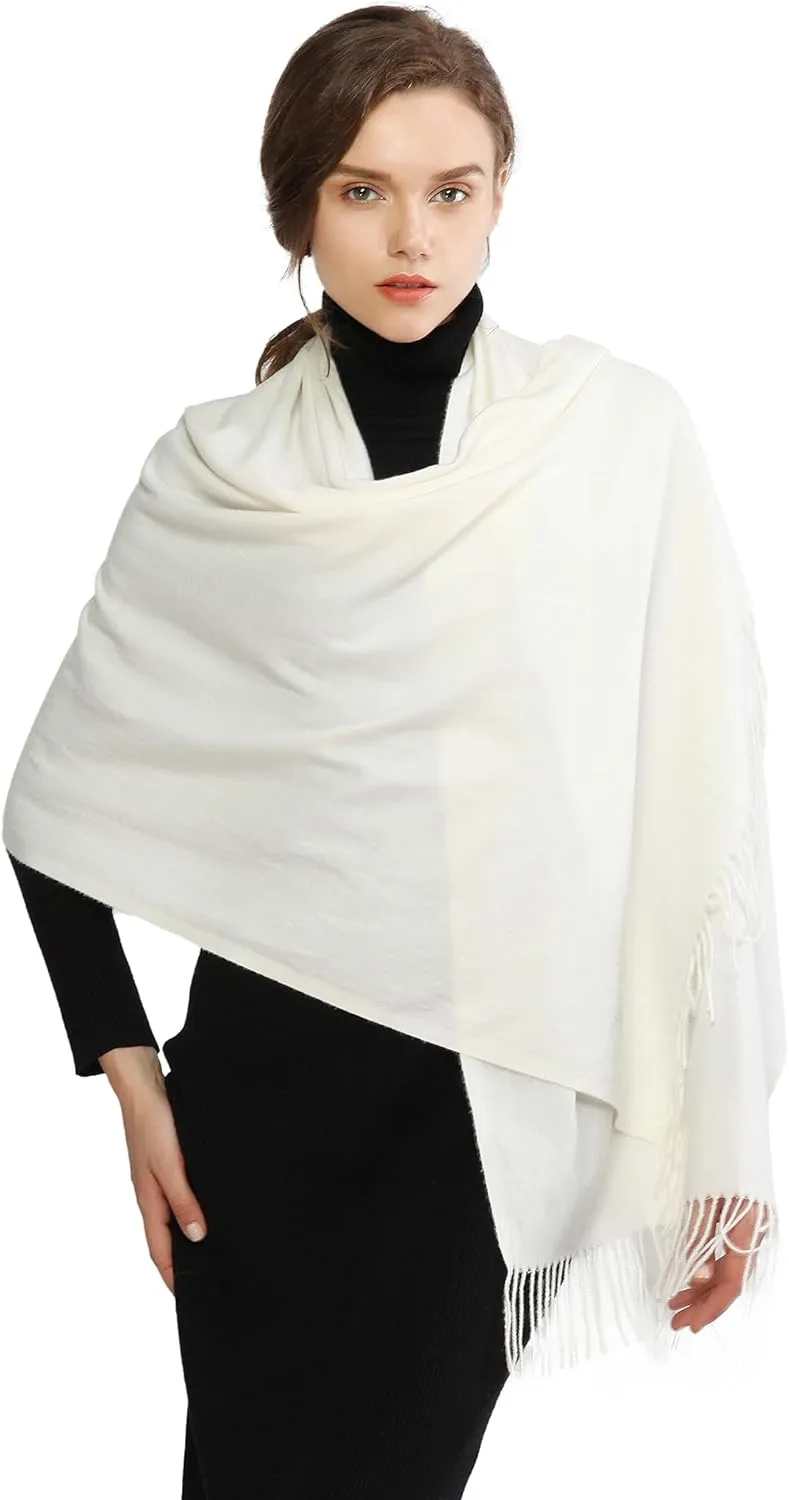 RIIQIICHY Scarfs for Women Fall Winter Pashmina Shawls and Wraps for Evening Dresses Wedding Shawl Blanket Scarves