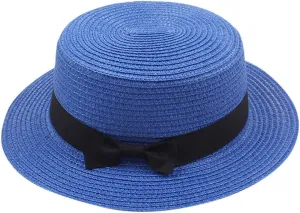 Women Fashion Church Hats Classic British Wide Brim Top Fedora Hat Wedding Dress Up Jazz Cap