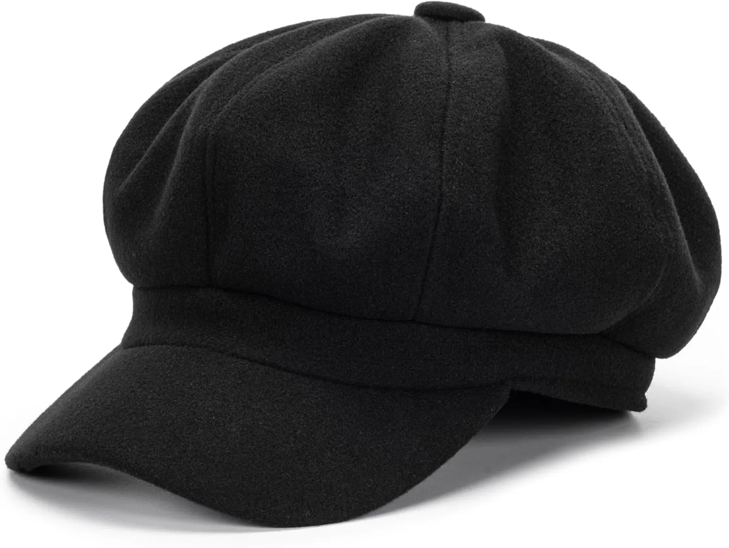 Womens 8 Panel Wool-Blend Newsboy-Cap Winter Cabbie Beret Cap Gatsby Ivy Painter Hat Pageboy Caps